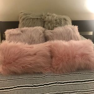 Fuzzy Pillows *SOLD*